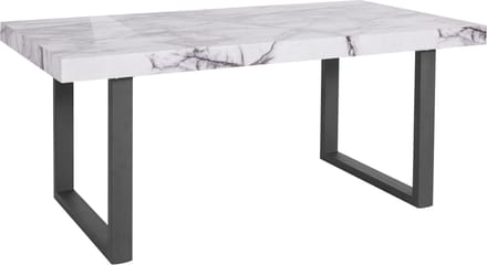 Fatima-Eettafel - 180 cm - Marmerlook