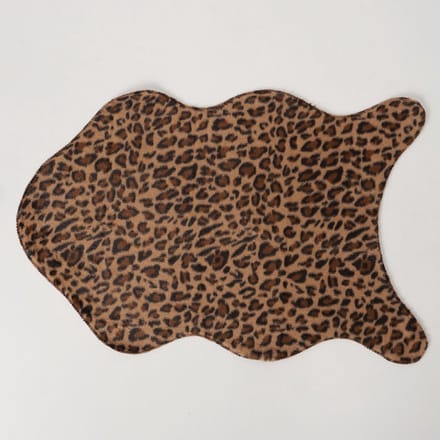 Decoratie - Panter - Bontje - 90x60cm - Landelijk - Boltze - Textiel