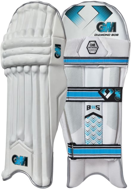 Gunn and Moore cricket beschermpads Diamond 606 - volwassenen rechtshandig.