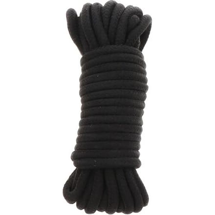 Hidden Desire - Bondage Rope 10M - Bondage / SM Rope and tape Zwart