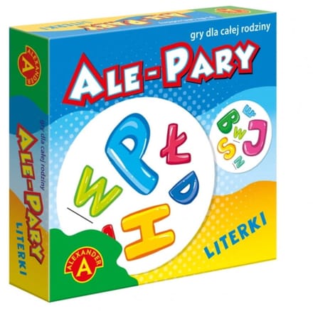 Alexander Ale Pary - Kaartspel - Literki - Educatief - Snelheidsspel - 31 Kaarten