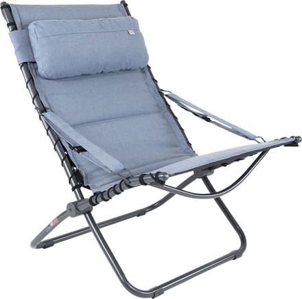 Crespo - Loungestoel - AP/262 - Tex-Comfort - Blauw