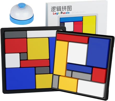 Puzzel Denksportspel - Cognitief Spel - Probleem Oplossen - 88 Uitdagende Niveaus - 14 x 14 cm
