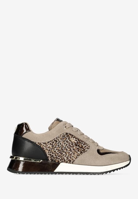 Mexx Sneaker Fleur Ellen Taupe Dames