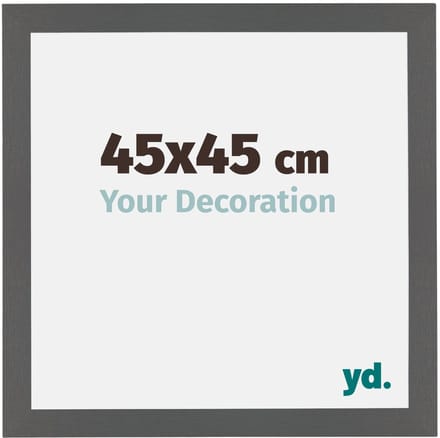 Your Decoration - Fotolijst 45x45 cm - MDF - Antraciet - Mura