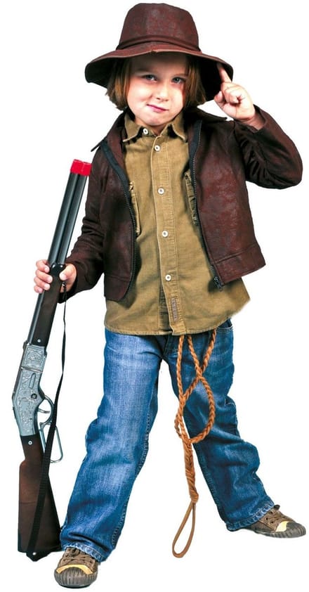 Veedrijver cowboy jasje voor kinderen