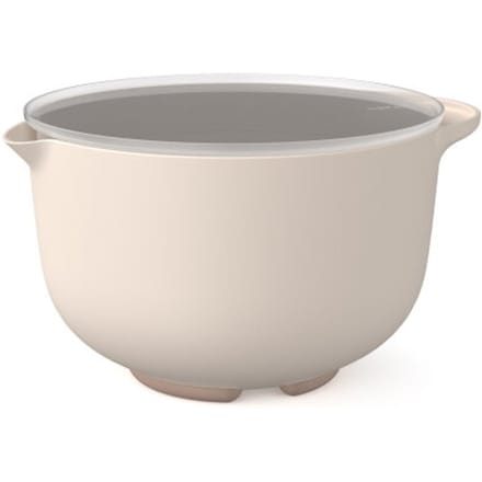 Mepal Beslagkom met deksel Chef it - 4 l - Schaal - Magnetron- en vaatwasmachinebestendig - Bakspullen - Chalk