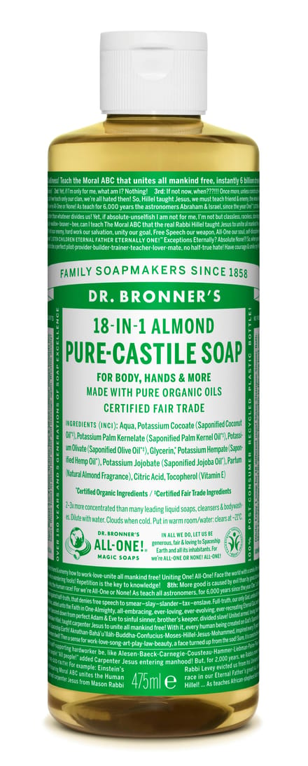 Dr. Bronner’s Dr. Bronner&rsquo;s Magic Soap Almond 475 ml