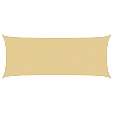vidaXL - Zonnezeil - 4,5x2 - m - 100% - polyester - oxford - zandkleurig