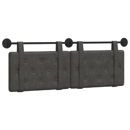vidaXL - Hangend - hoofdbord - Antiek - PU