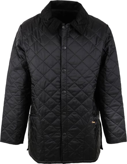 Barbour Liddesdale Quilt Zwart - Maat L - Heren - Gewatteerde jassen