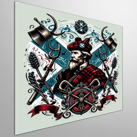 Kunstprint | Wanddecoratie | Dibond | 60 × 60 cm