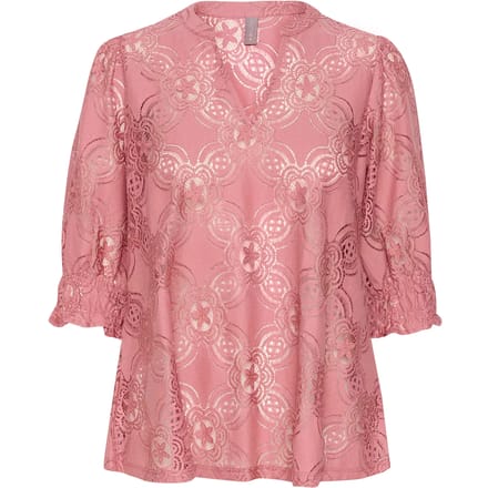 Blouse met lange mouwen Relaxed fit Old Rose