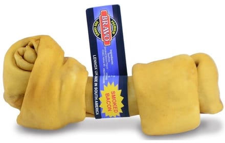 Bravo smoked bacon hondenbot 28 cm
