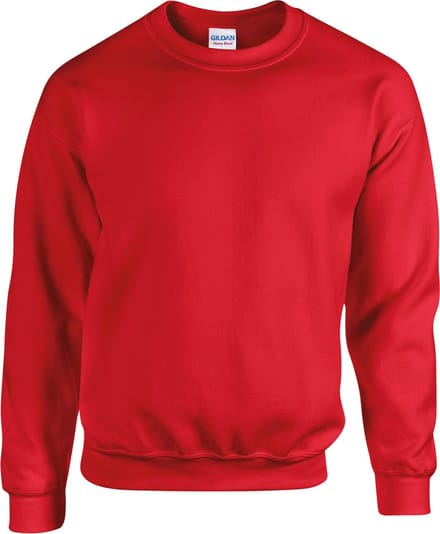 Gildan Heavy Blend™ Adult Crewneck Sweatshirt GI18000 - Red - S