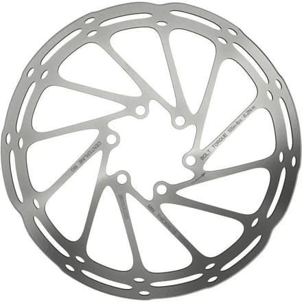 Sram Centerline Centerlock External Remschijf Zilver 180 mm