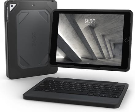 ZAGG Rugged Messenger Keyboard Case Geschikt voor de iPad Mini 5 (2019) / Mini 4 (2015) - Zwart
