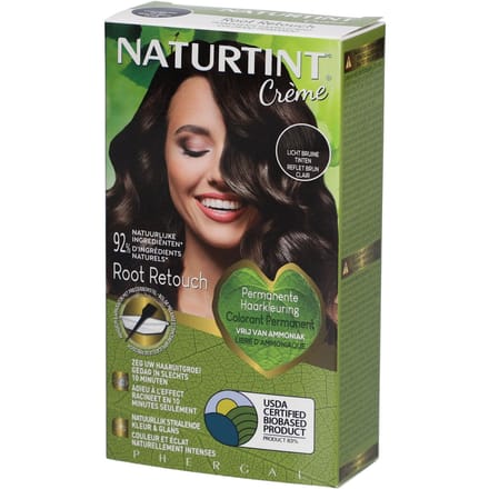 Root Retouch Licht Bruine Tinten - NATURTINT - 45ml - Vegan - Ammoniakvrij - Microplastic FREE