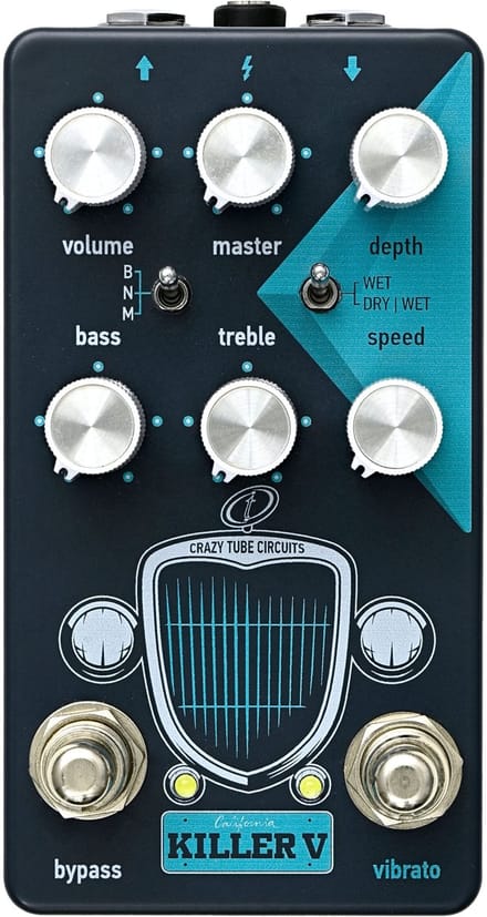 Crazy Tube Circuits Killer V California Style Preamp/Vibrato - Distortion voor gitaren