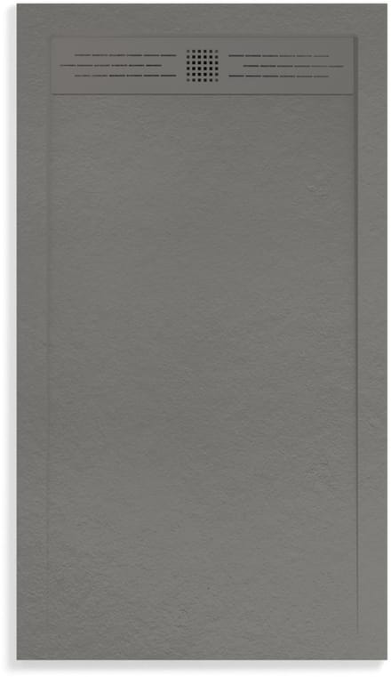 ALONI Elite Douchebak – Composiet – Mat Grijs – 180x90x3 cm