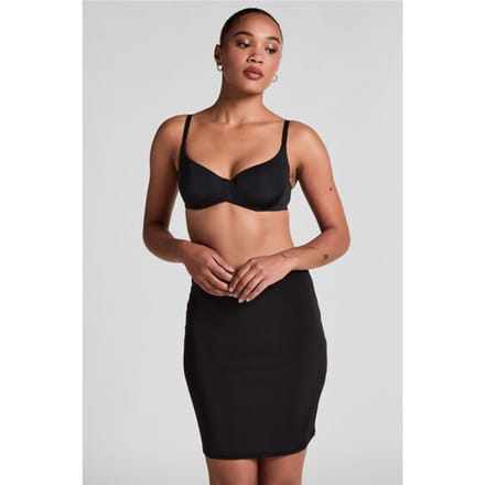 Hunkemöller Gladmakende onderrok Zwart