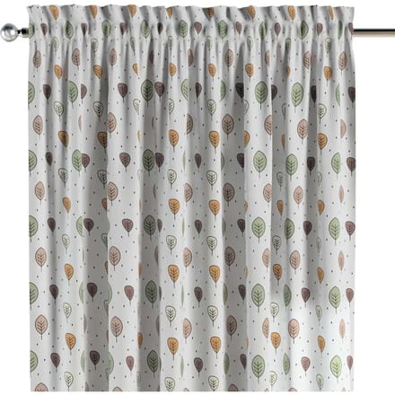 Gordijn met split en volants Yellow Tipi Magic Collection