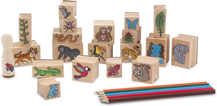 Melissa & Doug - Stamp-A-Scene - Rain Forest