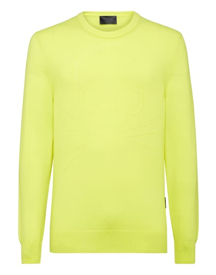 Pullover Ronde Hals Skull And Plein