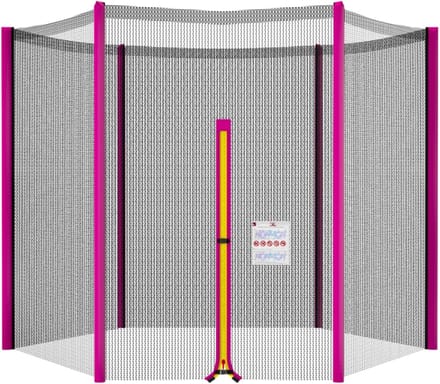 Vervangend Veiligheidsnet Trampoline voor Ronde Trampolines 2,44 m - Alleen Net