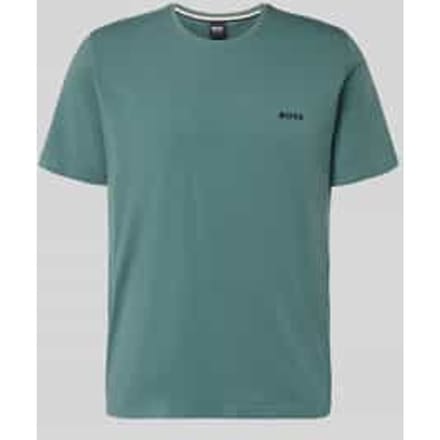 Regular fit T-shirt van katoenmix model 'MIX & MATCH T-SHIRT R'