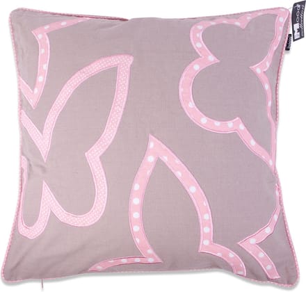 In The Mood Contour Butterfly - Sierkussen - Roze - 50x50 cm