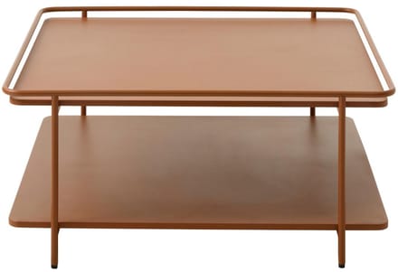Nordic Home - Millie salontafel 75x75 cm - terracotta