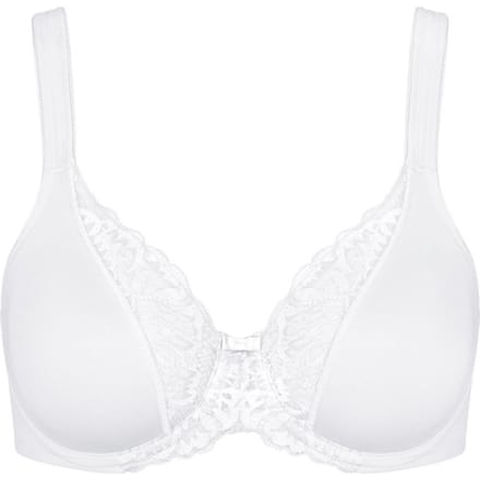 Triumph Modern Lace+Cotton N Vrouwen Beha - WHITE - Maat C85