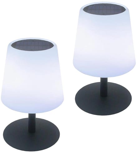 Set van 2 draadloze tafellampen H25CM STANDY TINY