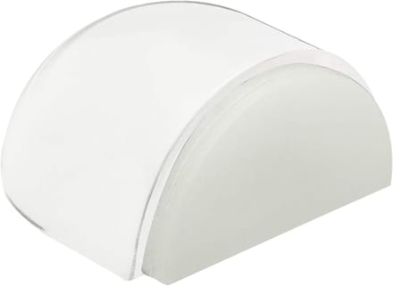 Deurstopper Zelfklevend - Muurstopper - Schade Voorkomen - Transparante Halve Maan - 42x40x20 mm - Transparant