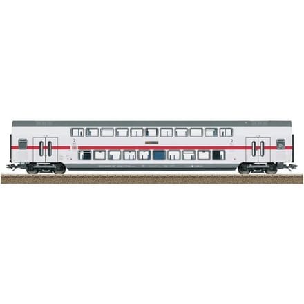 TRIX H0 23256 H0 dubbeldeksrijtuig IC2 van de DB-AG DBpza 682.2, 2e klas, rijennummer 3