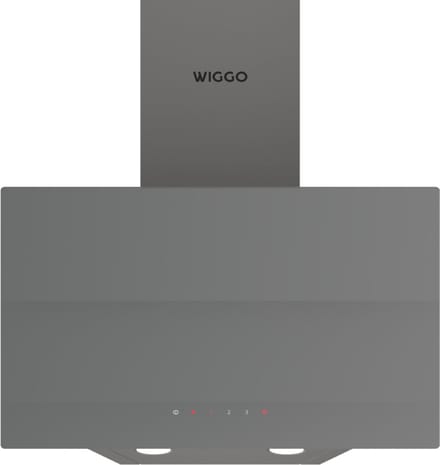 Wiggo WE-A533G(G) Schuine Afzuigkap - 50 cm - Grijs