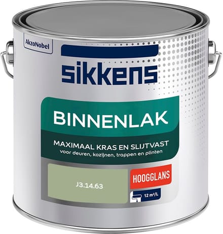 Sikkens - Binnenlak Hoogglans - J3.14.63 - Mengverf - 2,5 L
