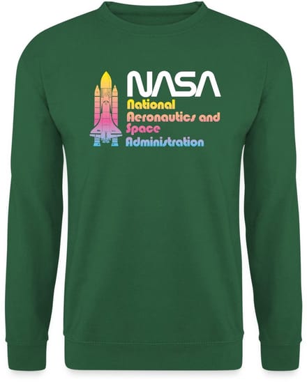 NASA National Aeronautics And Space Administration Sweater Heren