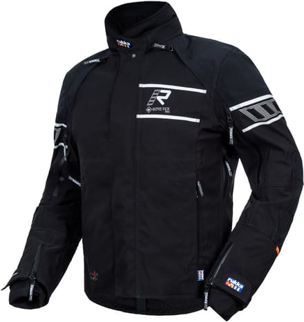 Rukka Rapto-R Zwart Zilver Textiele Motorjas - Jas