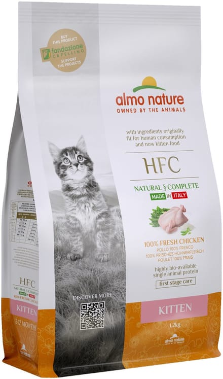 Almo Nature HFC Kitten Kattenvoer Kip - 1,2 kg