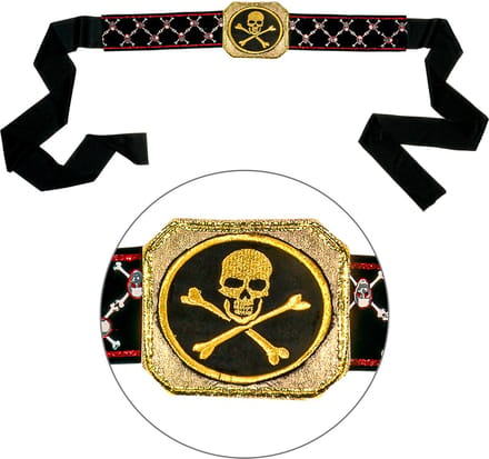 Piratenriem voor dames - Verkleedattribuut