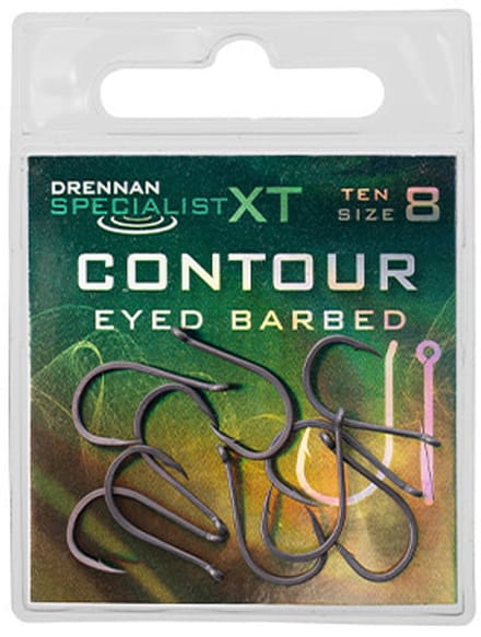 Drennan Specialist XT Contour Eyed-Barbed - Maat : 16