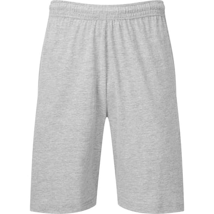 Fruit of the Loom Heren Iconic 195 Jersey Shorts (Heide Grijs)