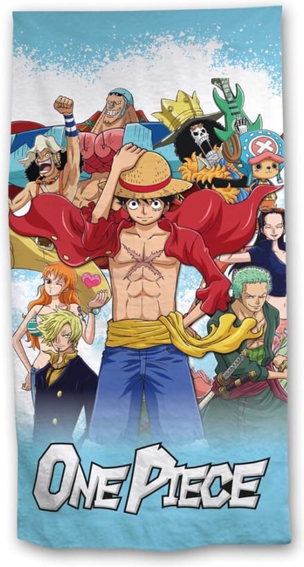 One Piece strandlaken squad 70 x 140 cm Polyester