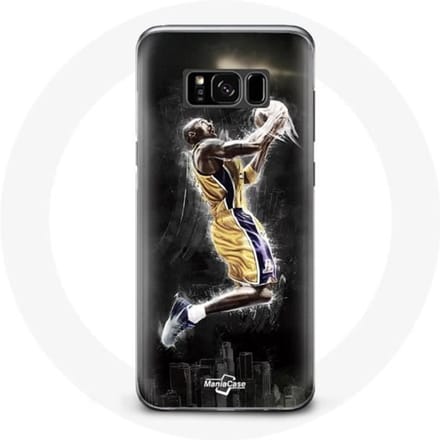Coque pour Samsung Galaxy S8 plus Kobe Bryant 24 Joueur de basketball