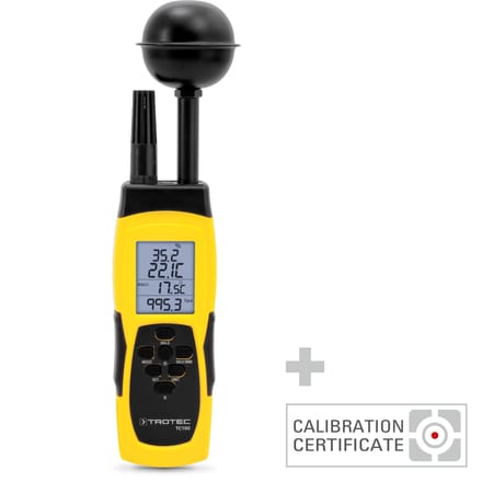 Thermohygrometer TC100 incl. kalibratiecertificaat