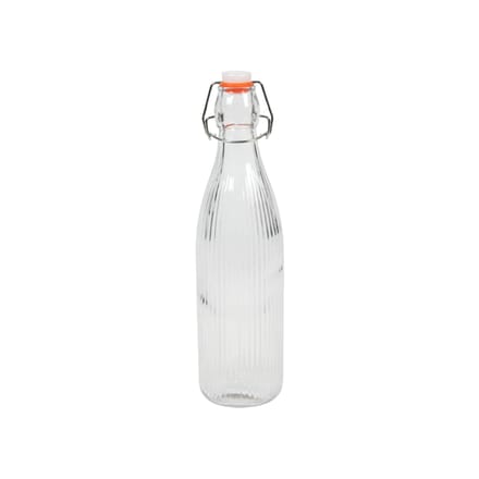 Fles m/stop - 27 cm - 500 ml - Lijnen