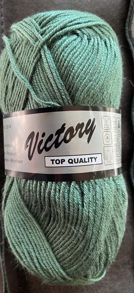 Lammy Yarns Victory, Kleur-Dennegroen 072