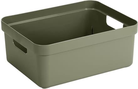 Sunware - Sigma home opbergbox 24L donker groen - 44,5 x 34,5 x 18 cm